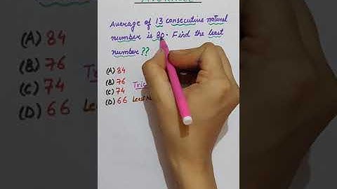 #short trick#Average#Least natural number#Question1#Competitive exams#RRB,Bank, SSC CGL#shorts#short