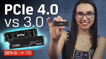 What is the difference between PCIe Gen 3 and PCIe Gen 4? - DIY in 5 Ep 170