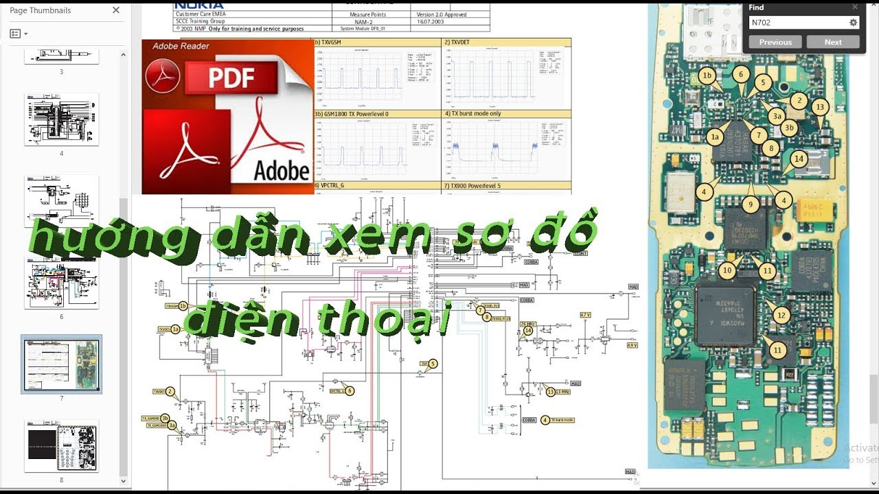 Adobe Reader phần mềm xem sơ đồ điện thoại miễn phí - YouTube