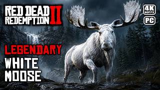 Legendary White Moose Location & Hunt Guide (RDR2) | Legendary Animals
