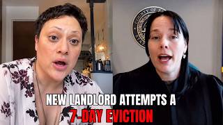 New Owner Tries A 7 Days Eviction, Instantly Regrets It