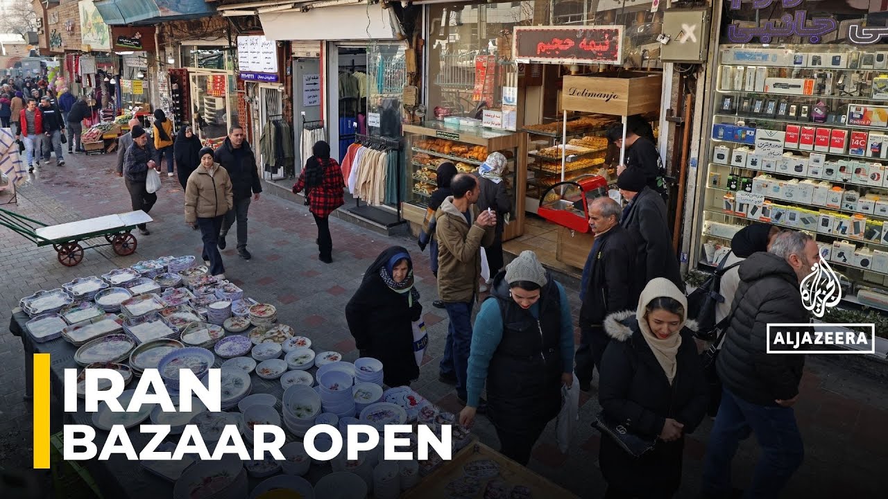 الإيرانيون يعودون إلى السوق وسط الهجمات، ويطالبون بالأمن والاستقرار الاقتصادي