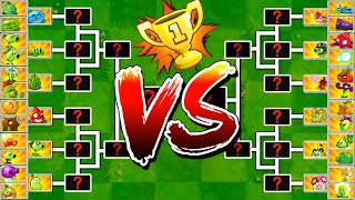 PvZ2 BIG Tournament - Plant vs Plant - Who Will Win ?