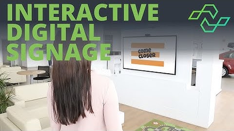 Interactive Digital Signage Solution for retail applications from noema