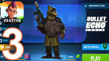 Bullet Echo India - Gameplay Walkthrough Part 3 - RAVEN (Android, iOS)