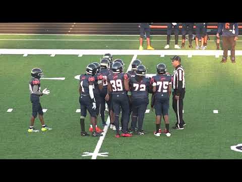 FOOTBALL - Gary Middle School (GMS) vs River Forest Middle School - SECOND HALF ACTION