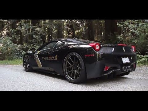 2018 Ferrari 458 Italia Spider Start Up Test Drive And In