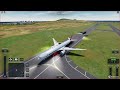 departure and landing in project flight simulator (robloix)