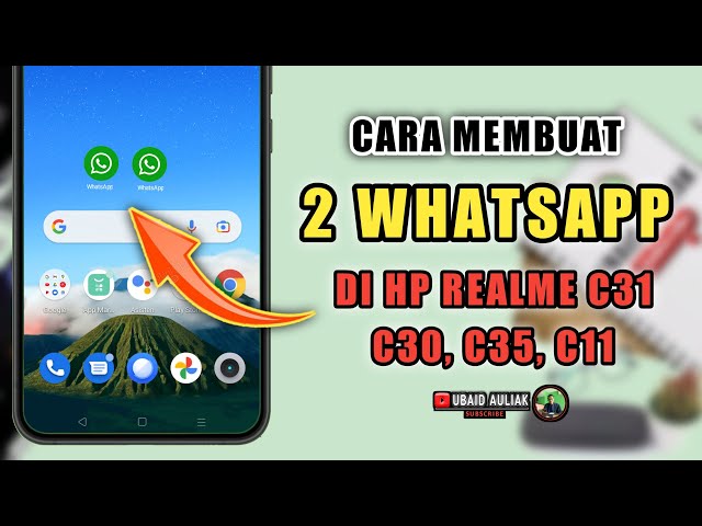 Cara Membuat 2 WA Di HP Realme class=