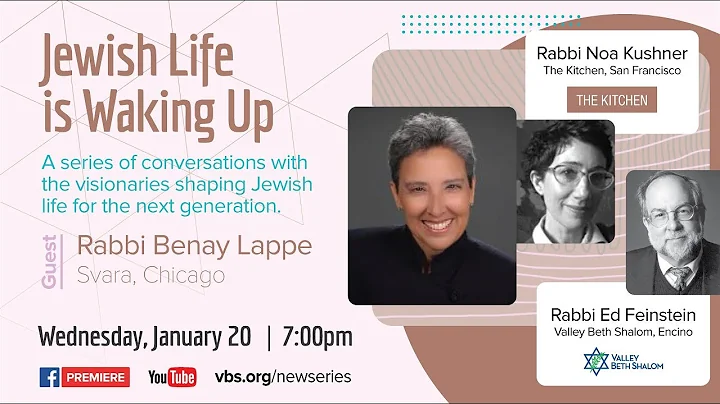 Jewish Life is Waking Up: Guest Rabbi Benay Lappe ...