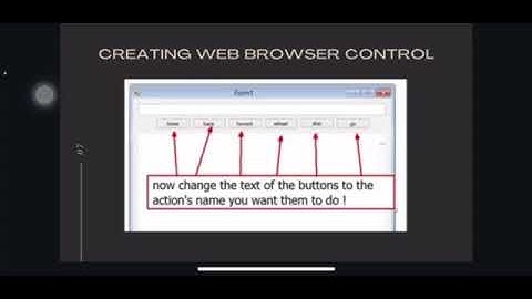 Web Browser - C# Windows Forms Controls