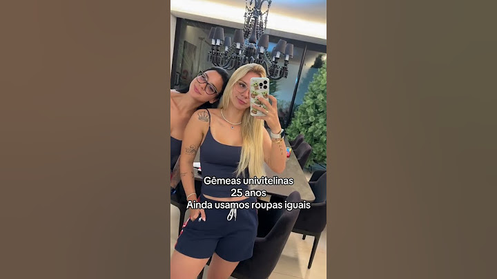 JESSI E A IRMÃ GÊMEA USAM ROUPA