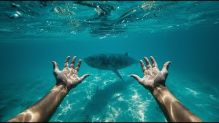 Swimming With Baby Giant Sea Creatures
