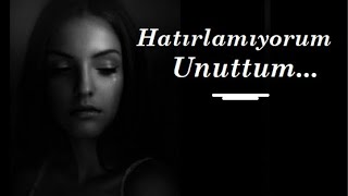 Hatırlamıyorum Unuttum [ ŞİİR ] Aşk Şiirleri Duygusal fon Müziği Yaman Karaca Resimi