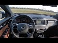 2019 Kia Sorento SXL V6 AWD - POV Test Drive (Binaural Audio)