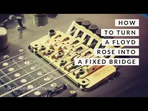 DIY: Turn a Floyd Rose Into a Fixed Bridge (Super Easy!)