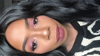 CRANBERRY EYE MAKEUP TUTORIAL | AHOUFE