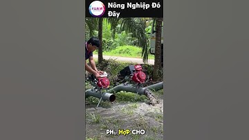 Máy Bơm Nước Nhỏ Gọn Cho Anh Em Nhà Vườn #shortvideo #nongdan #farming #nongnghiep