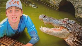 24 Stunden im Alligatoren-Kanal überlebt – du glaubst nicht, was passiert ist!