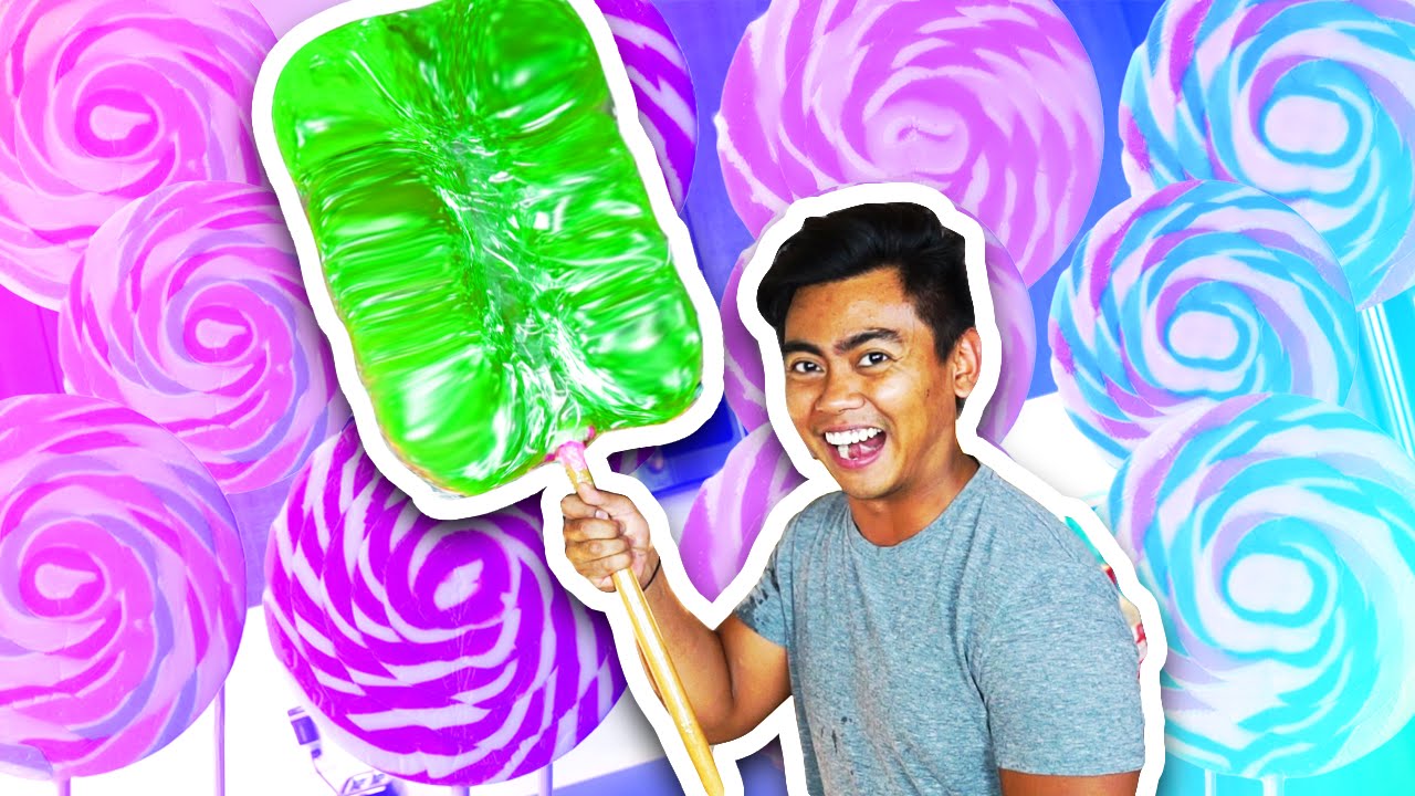 Diy how to make giant lollipop youtube