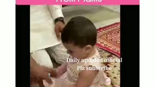 Aiman muneeb shares Amal’s first Eid moments with their fans and how adorable is Amal