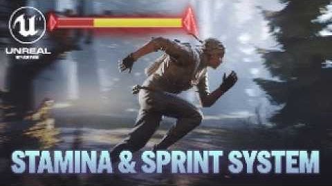 Add Stamina and Sprint System in Unreal Engine 5 | Complete Tutorial