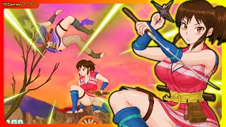 [h] Lets Play - Ninja Girl - Stage 4-2 gameplay