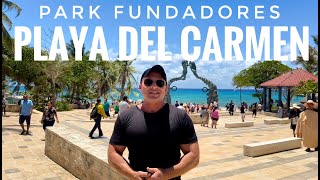 Everything you can see in Park Fundadores Playa Del Carmen
