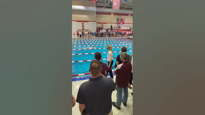 Josh Matheny NFHS national record 100 breastroke 5...