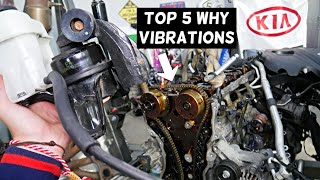 TOP 5 WHY KIA OPTIMA VIBRATES, VIBRATIONS WHEN IDLE, ACCELERATING OR IN PARK