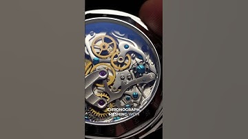 What is the difference between a vertical and horizontal clutch in a chronograph?