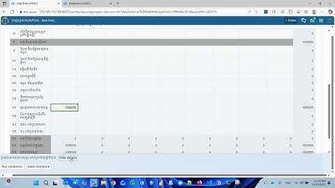 របៀបបន្ថែមព័ត៌មានលំអិតទឹកលុយក្នុង Comment ដូច Excel លើទំរង់បញ្ចូលទិន្ន័យ DHIS2