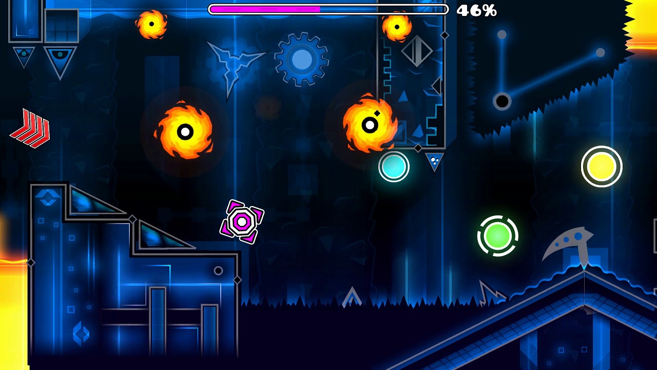 [GD] Terminal Drachen (Easy Demon?) by Gouns 100% (3 coins) - YouTube