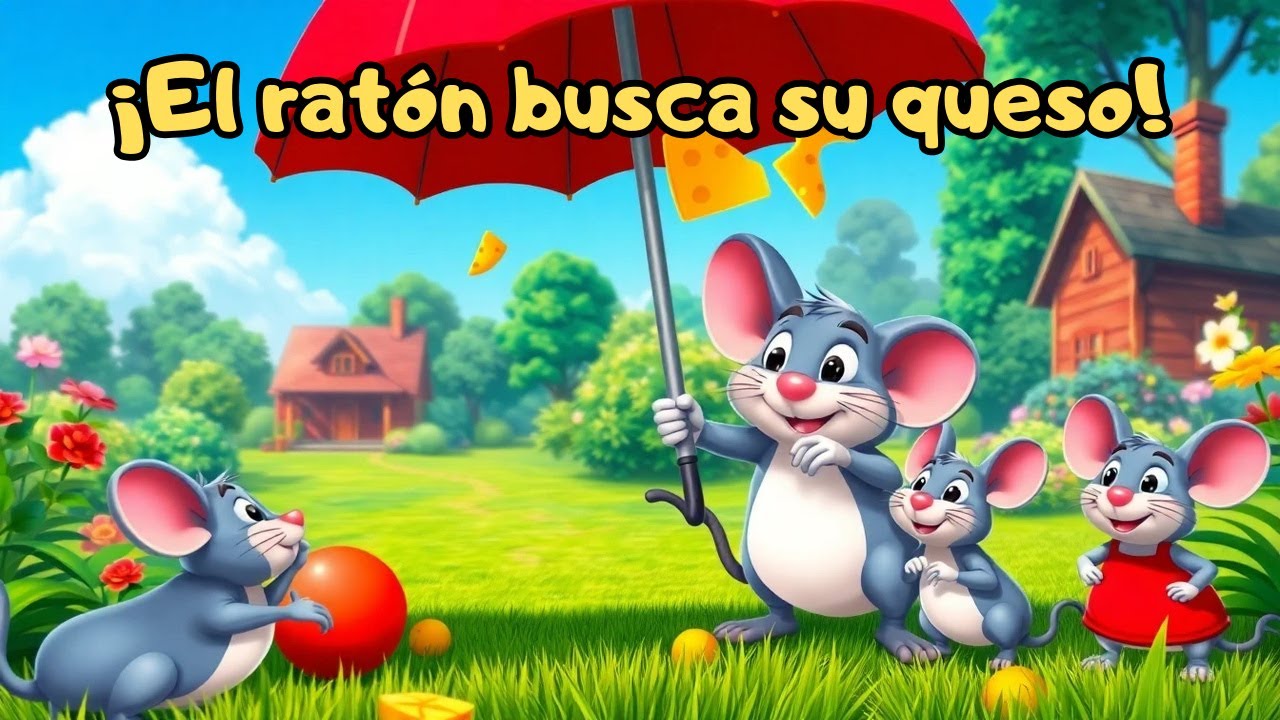 El Ratton El ratón y el queso perdido | Canciones Infantiles para Niños 🎶 - YouTube