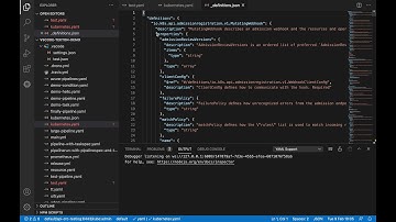 YAML Language Server "Jump to schema location" CodeAction