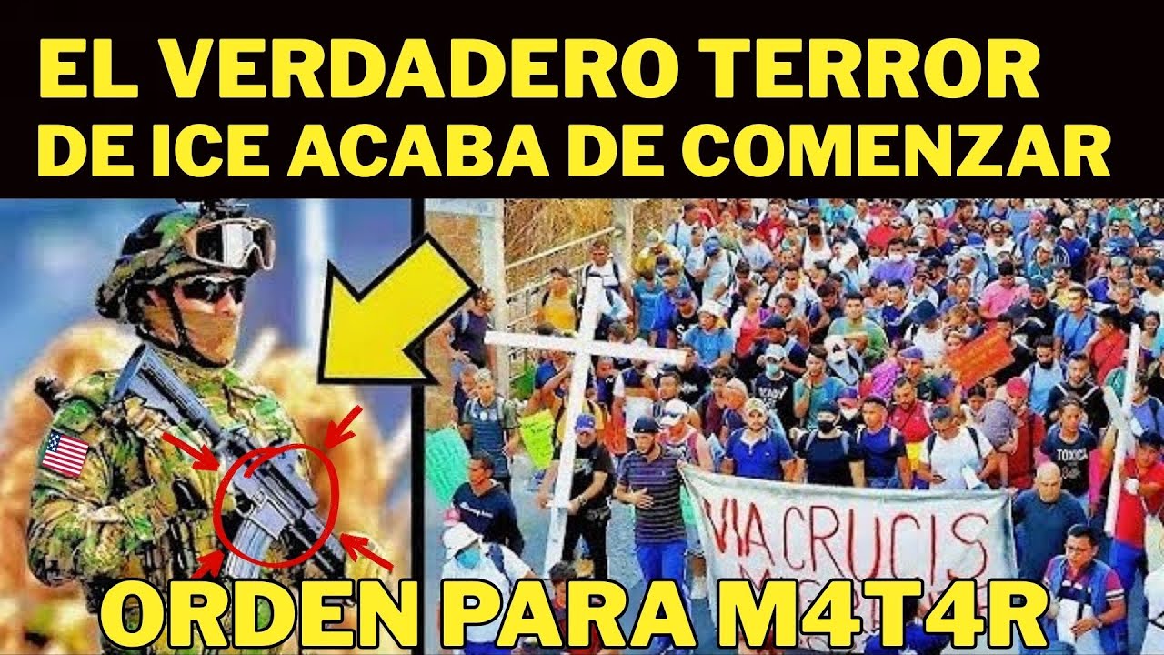 EL VERDADERO TERROR DE LA MIGRA APENAS COMIENZA! TIENEN ORDEN DE M4T4R