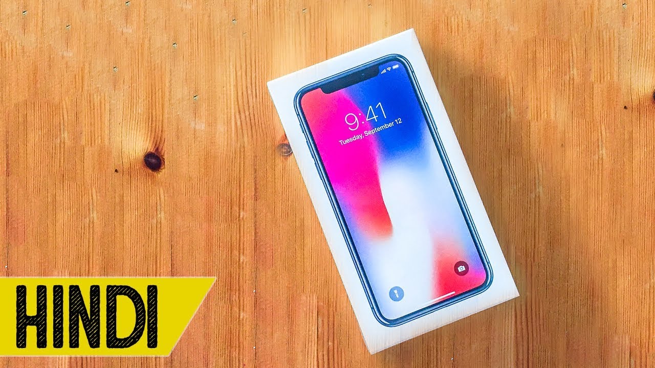 iPhone X Silver 256GB Unboxing