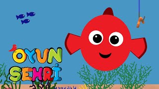 Kırmızı Balık En Popüler Çocuk Şarkıları Oyun Şehri