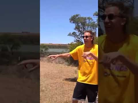 Australia Guys Shocking Themselves With Electric Fence 