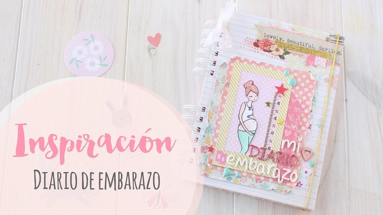 Álbum scrapbooking de embarazo, Pregnancy scrapbook album, Inspiración