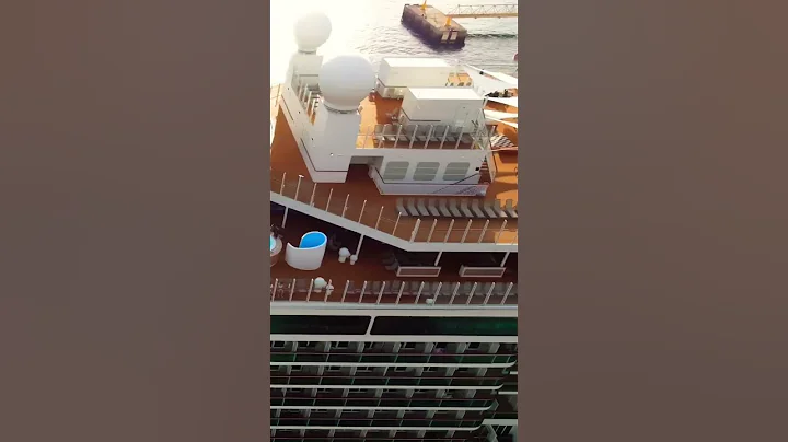 Big Cruise Ship #shorts #cruise #drone