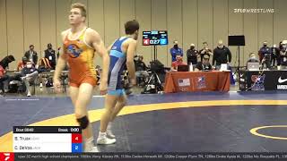 74 Kg Final Bernie Truax Central Coast RTC Vs Cade DeVos Jackrabbit Wrestling Club 2