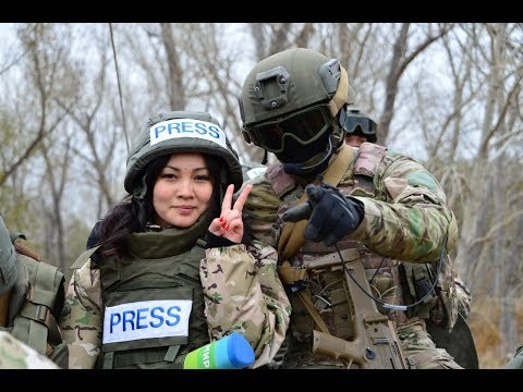 Военный журналисты Казахстана