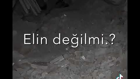 O benim elim değil...💔#türkiye #deprem