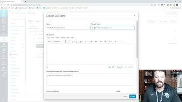 Creating Outcomes in Canvas