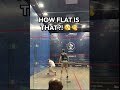 That was flattttt! 🥞🔥 #Squash #worldjuniors #worldsquash #worldteams #Germant