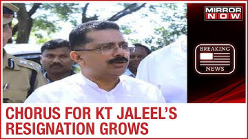 Kerala Gold smuggling case: Pressure mounts on Govt; Opposition demands KT Jaleel