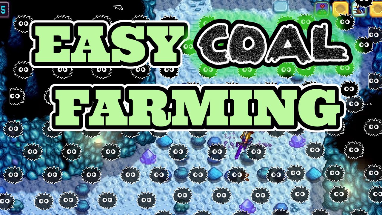 Stardew Valley | Ultimate COAL Farming Guide 