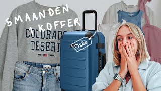 voor vijf maanden kleding inpakken | pack with me voor Oslo