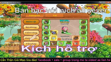 Làng Lá Phiêu Lưu Ký | Bán bạc và nhập bạc ních all sever làng lá - kích hỗ trợ phúc lợi | HTC game